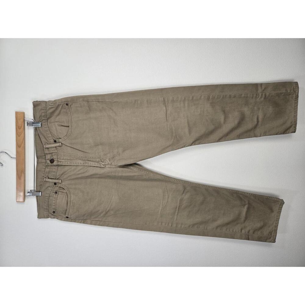 Levi's 505 mens 38x32 khaki pants jeans